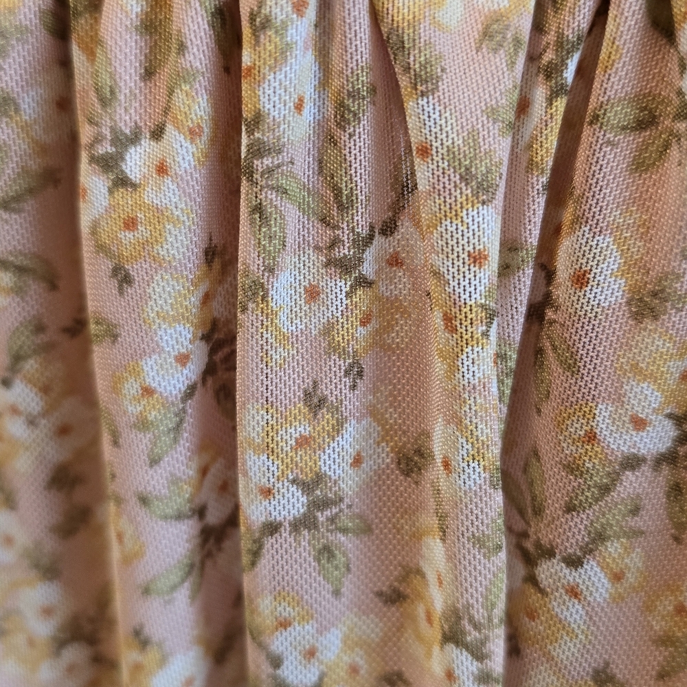 Altar'd State Blush Floral Mini Dress XS - Picture 5 of 6